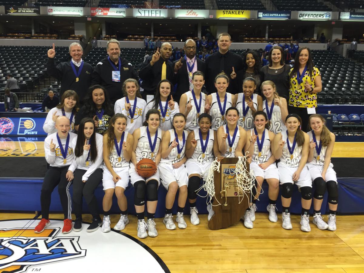 Penn Stuns No 1 Columbus North For State Crown In Girls Basketball 